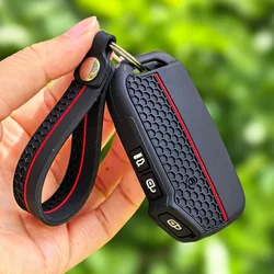 Premium Silicone Car Key Case Cover - Enhanced Protection (3 - button)
