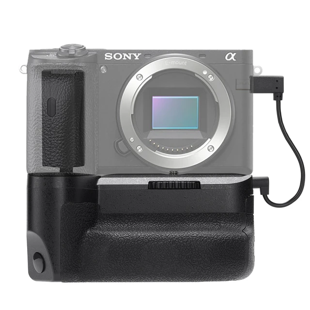 Sony Alpha 6600 ILCE-6600 a6600用バッテリーグリップ垂直電池