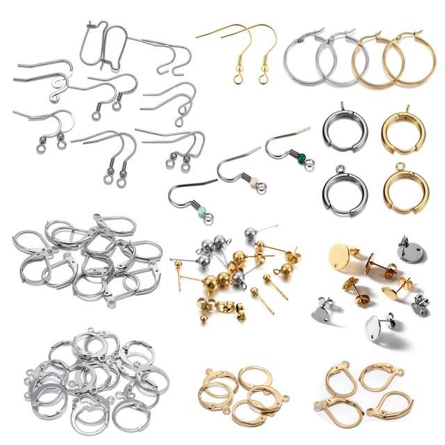 Findings Josephinestainless Steel Ear Hooks For Diy Jewelry