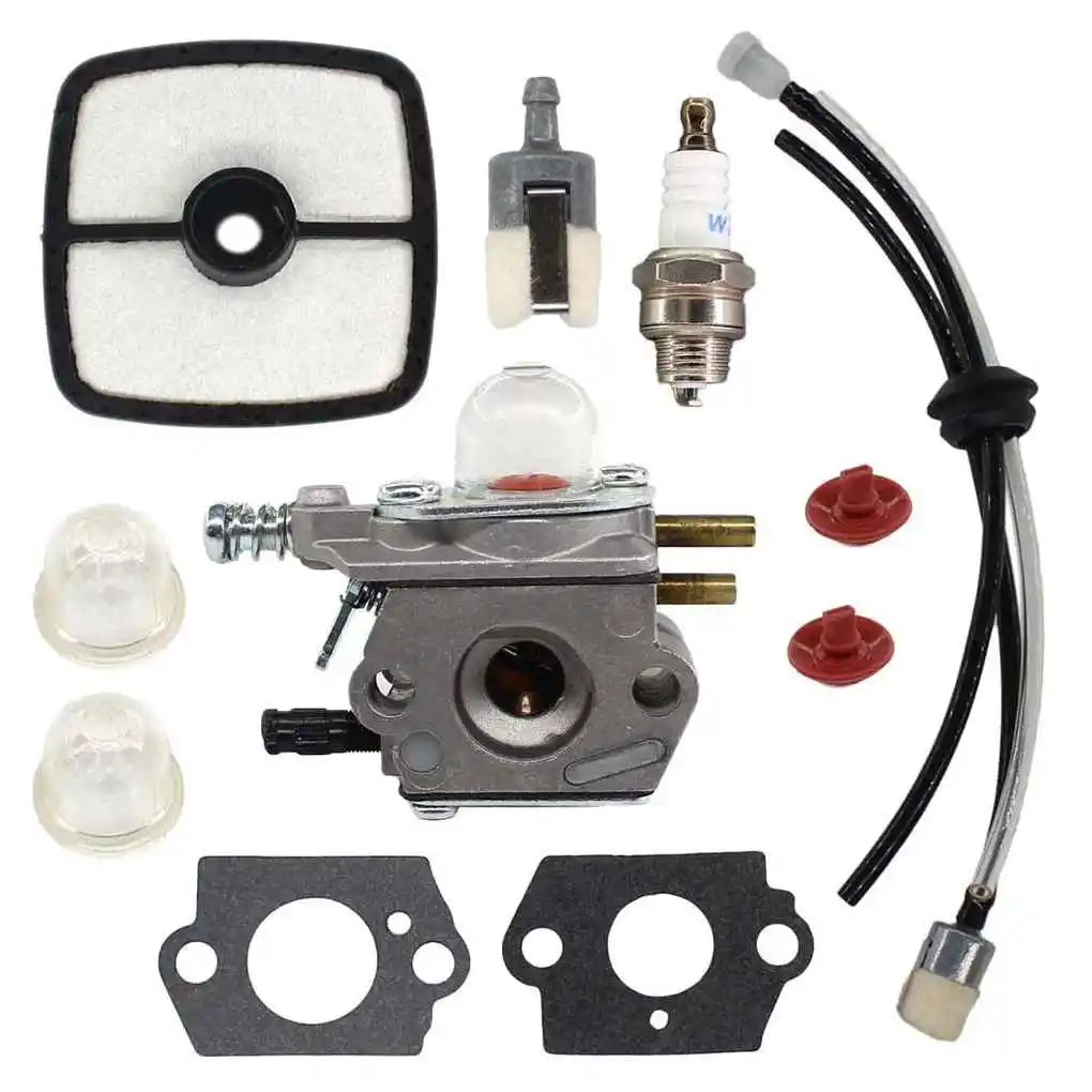 Jeffergarden Accessorio kit carburatore in alluminio per tagliasiepi Echo HC1500 12520005962