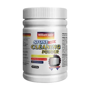 Stone Cleaning Powder 150g Multipurpose Stone Care Stain Remover Protective Stone Maintenance Tile Polishing Powder For Bathroom