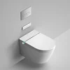 YYHC-Bathroom bidet foot sensor auto automatic flush intelligent wc complete set wall hung smart toilet with tank smart hanging 1