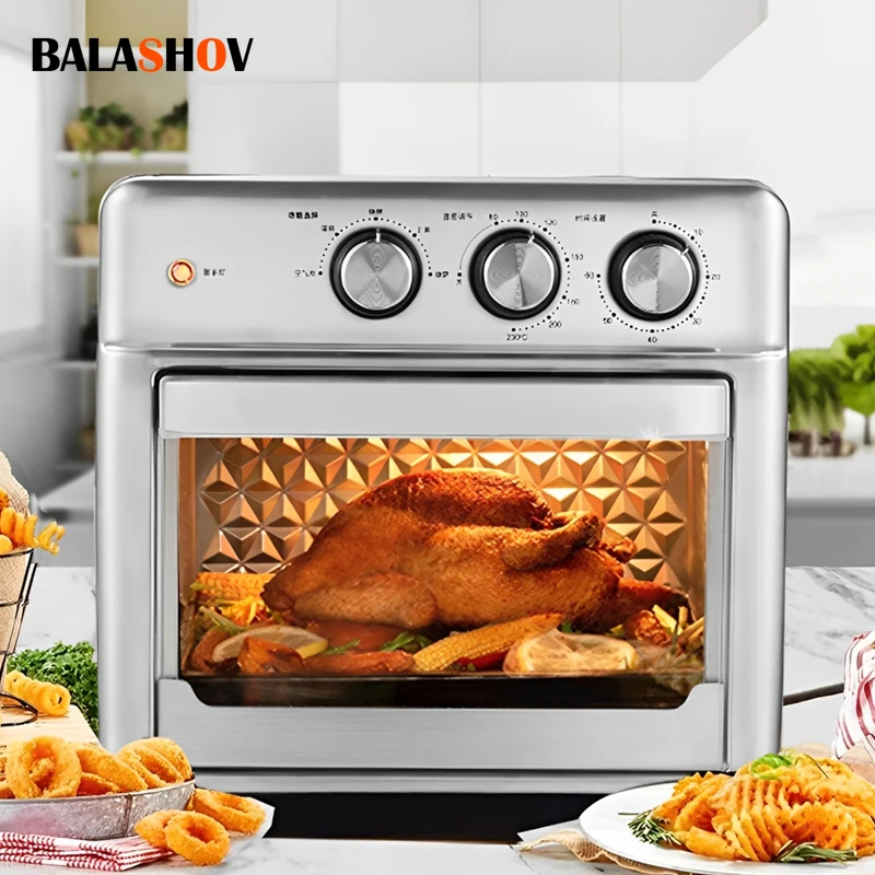 13L Air Fryers 26L Large Capacity Electric Fryer Oven Oilless Cooker Visible Window Household Kitchen Deep Fryer without Oil 13L Air Fryers 26L Large Capacity Electric Fryer Oven Oilless Cooker Visible Window Household Kitchen Deep Fryer without Oil
