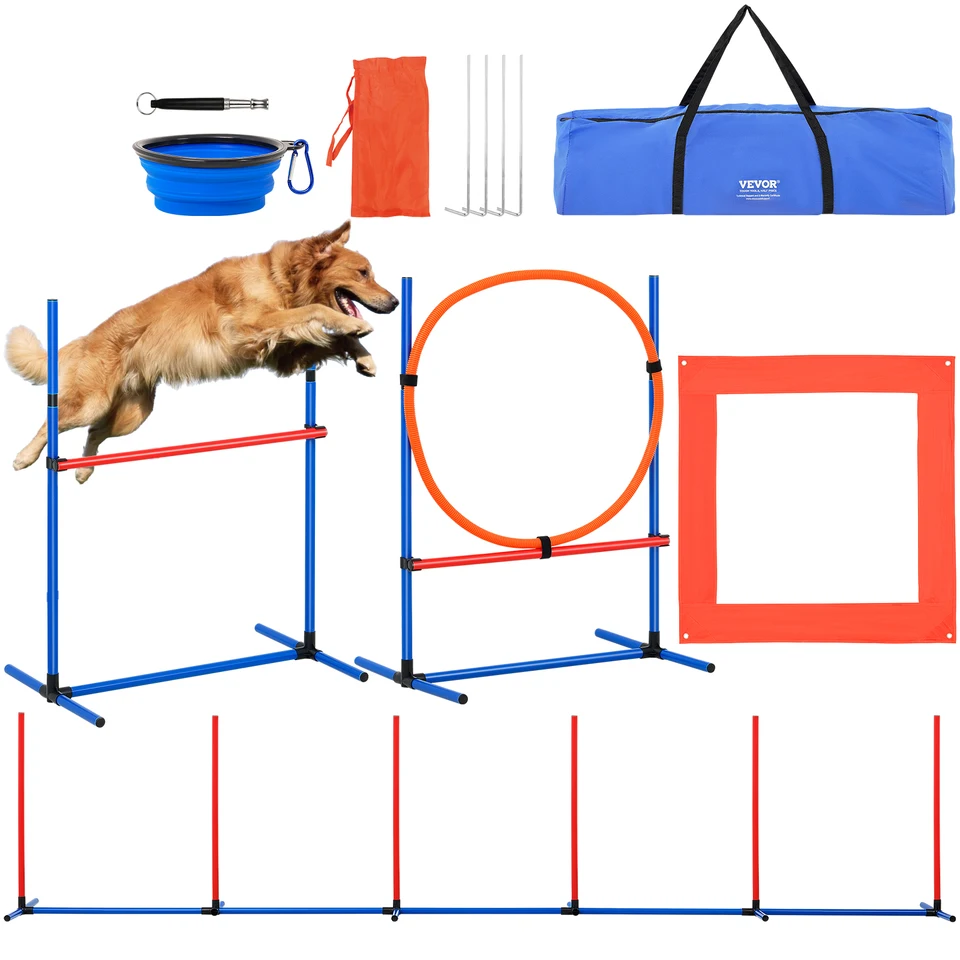 Dog Agility Training Equipment Set for Pets
