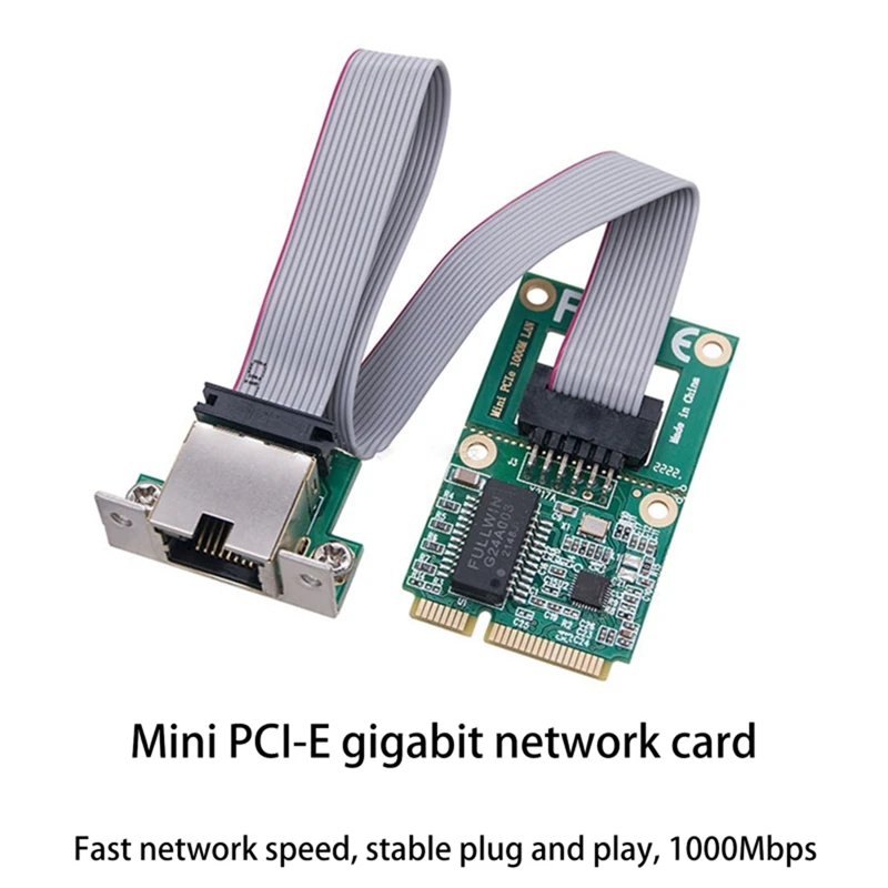 미니 PCI-E 네트워크 카드, 1000Mbps 기가비트 이더넷 NIC 어댑터, RTL8111F PCI Express 10, 100, 1000M RJ45 LAN, 신제품