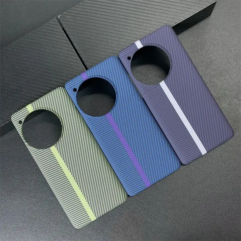 Sleek Carbon Fiber Slim Protective Back Cover