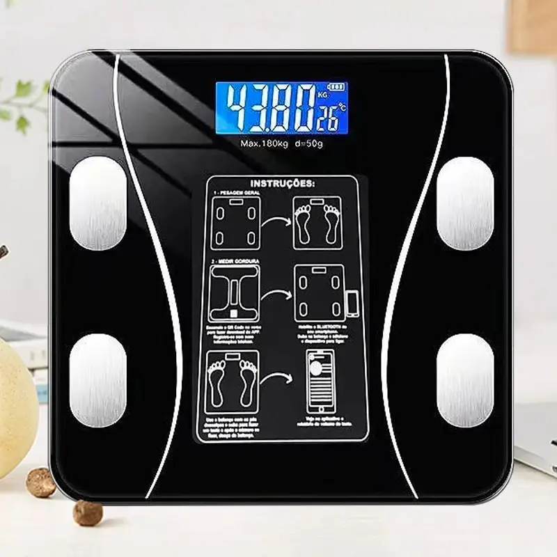 Intelligent Body Fat Scale Charging Electronic Weighing Scale Household Bluetooth Adult Fat Weigh