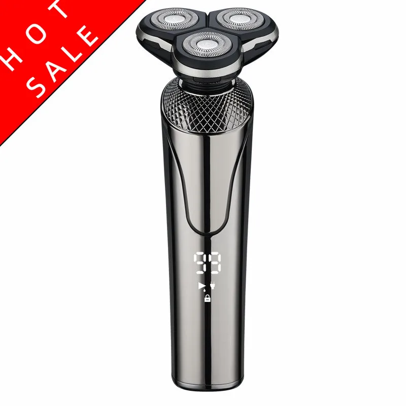 5 IN 1 Electric Ear Nose Trimmer Hair Electric Shaver Intelligent High Power LCD Razor Rechargeable Beard Shaver