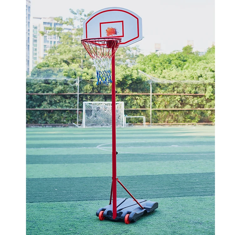 

Free Sample Stable Professional Portable Hot With Net Folding Outdoor Basketball Stands