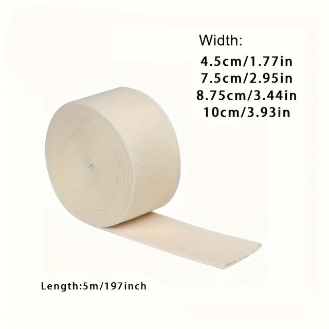 4.5/7.5/10cm 1Roll Elastic Tubular Bandage Roll Sport Tape Suitable for Arms, Legs, Comfortable Support, Suitable for Men, Women 3