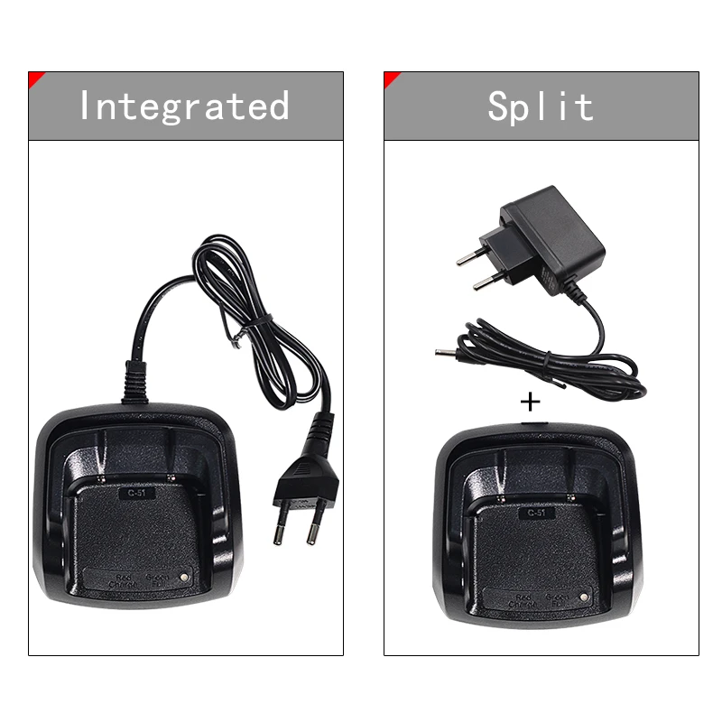 Quansheng-walkie-talkie UV-K5 UV-K6充電器,オリジナルのC-51-110 v