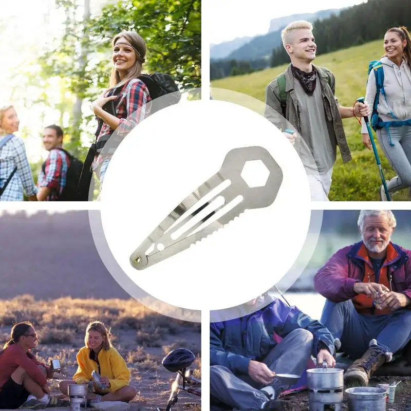 Metal Contour Hair Clips Women Barrettes Hair Pins No Slip Water Drop Design Stainless Steel Hair Clips For Women Girls Men