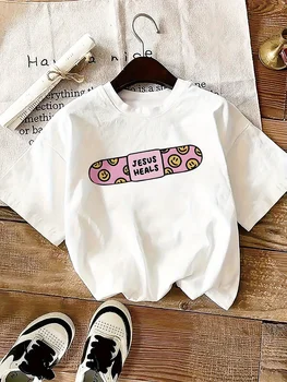 Women's 'Jesus Heals' Christian T-Shirt