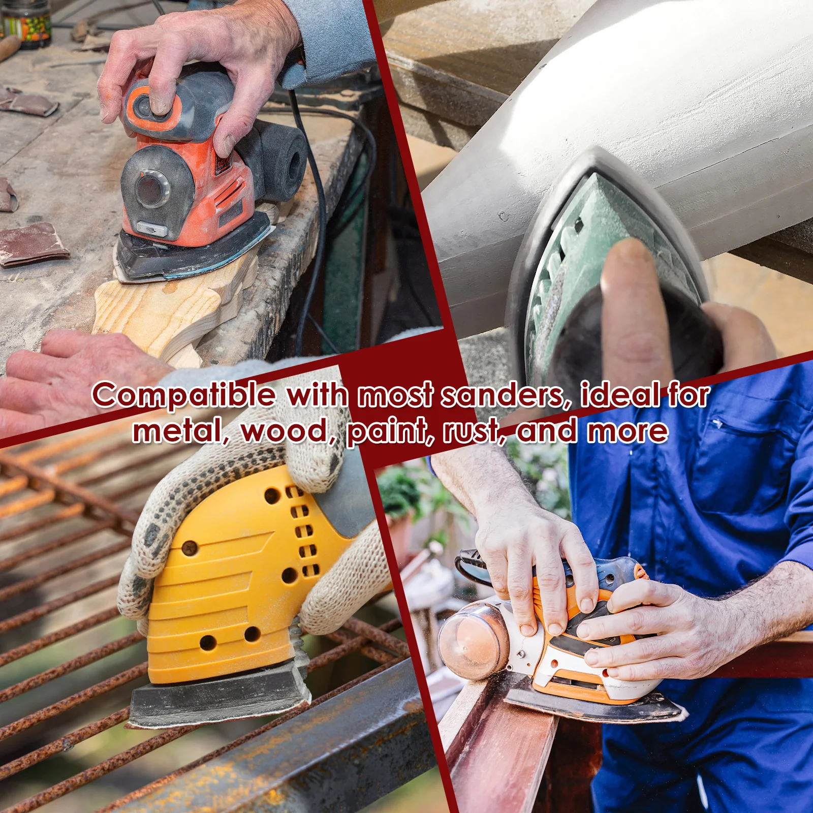 Aluminum Oxide Sanding Discs 40-1000 Grit Abrasive Tools