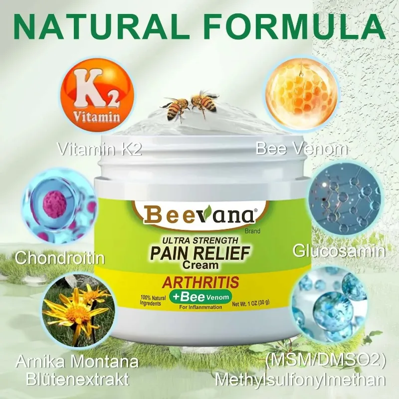 New Zealand Bee Venom Joint and Bone Collagen Cream Joint Soreness and Swelling Care Massage Ointment Relaxation Treatment