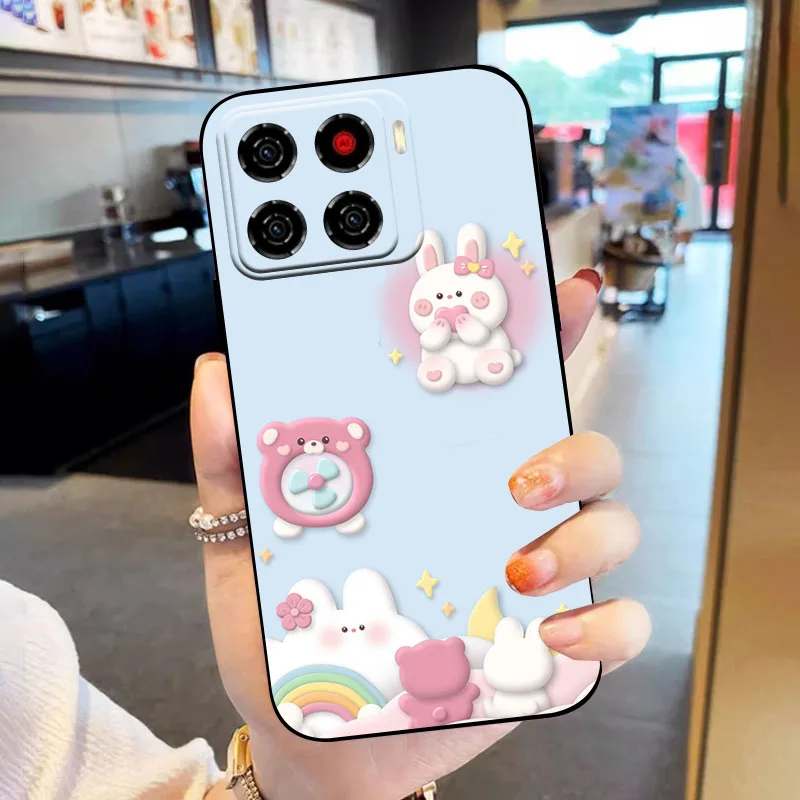 Cute Cartoon Soft Silicone Shockproof Phone Case Cover - TPU Bumper s