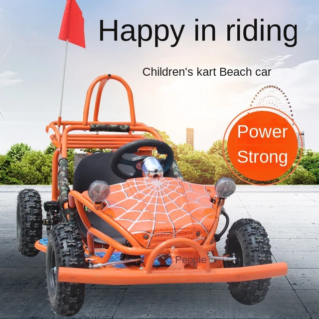 Children's Electric Kart Drift Car Baby Four-Wheel Car Can Take Adult Kart  Racing Kart Electrico - AliExpress