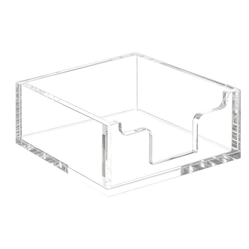

Acrylic Tissue Box Desktop Tissue Box Hotel Restaurant Washstand Access Storage Finishing Supplies