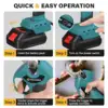 4 Gears Brushless Electric Pruning Shears for Makita 18V Battery Cordless Electric Garden Scissor Rechargeable Fruit Tree Pruner 4