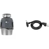 InSinkErator EVOLUTION 1HP 1 HP & Garbage Disposal EZ Connect 3-Foot Power Cord for EZ Connect Power and Advanced 1