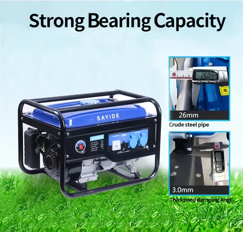 Jinyang Lake Household Gasoline Generator 3-phase 220V 1000W 1kw Electric Gas Generator
