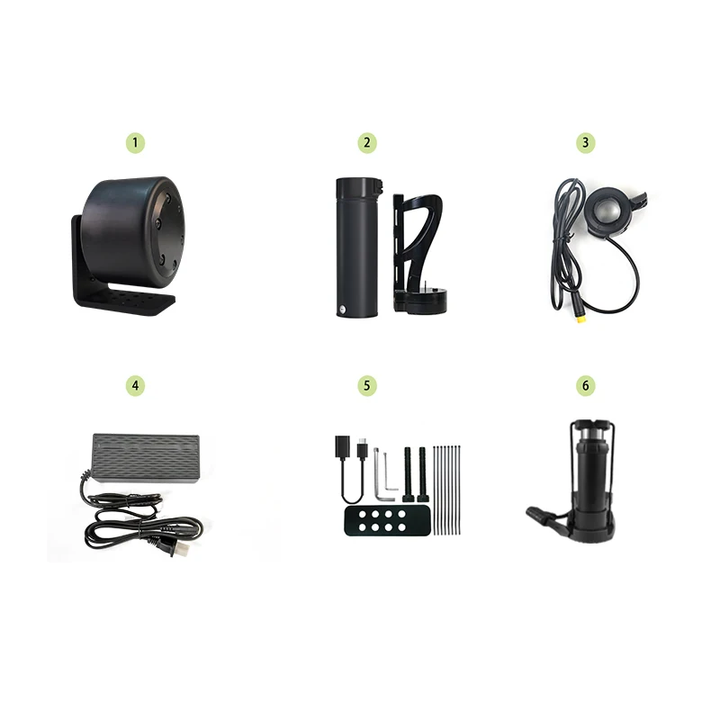 Budget and Reliable Bicycle Speed Booster Kit Friction Drive Electric Bike Conversion with 6Ah Battery For bike to Ebike