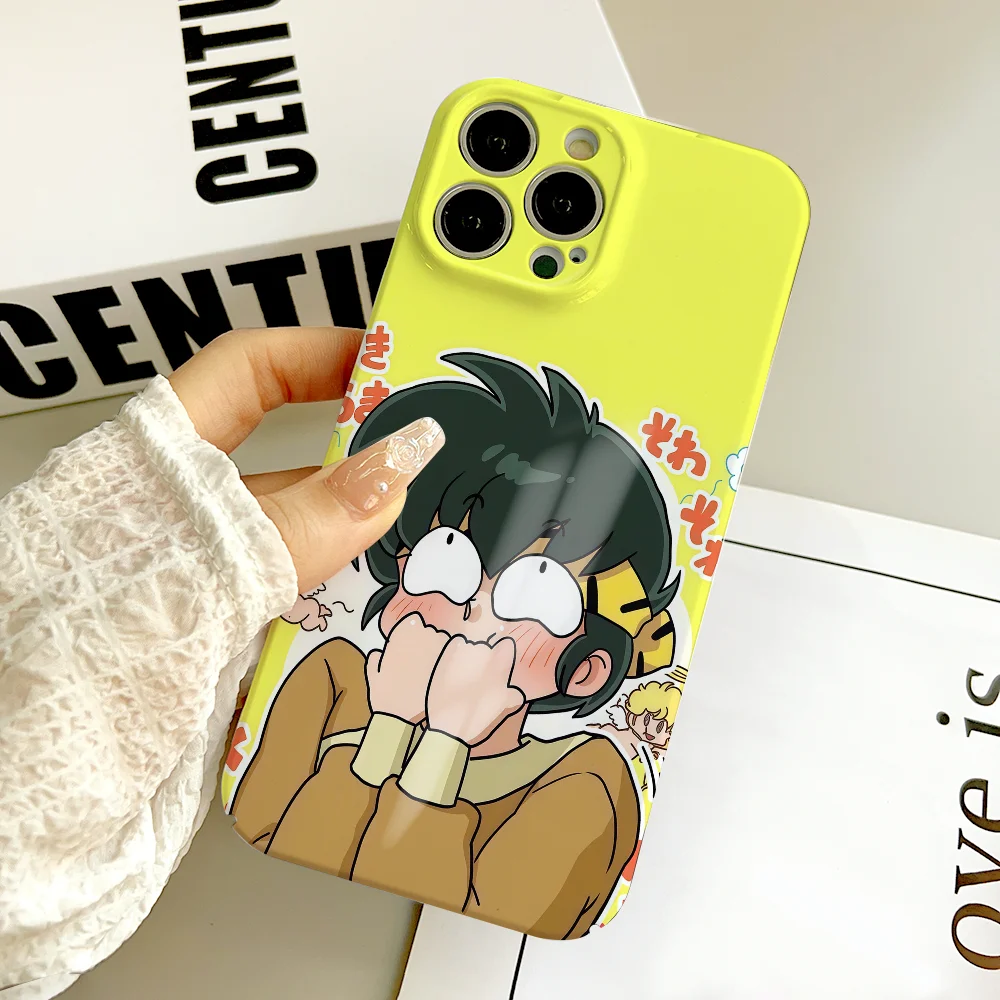 Glossy HD Hard Cover Film Anime R-Ranma P Chan Ryoga Phone Case
