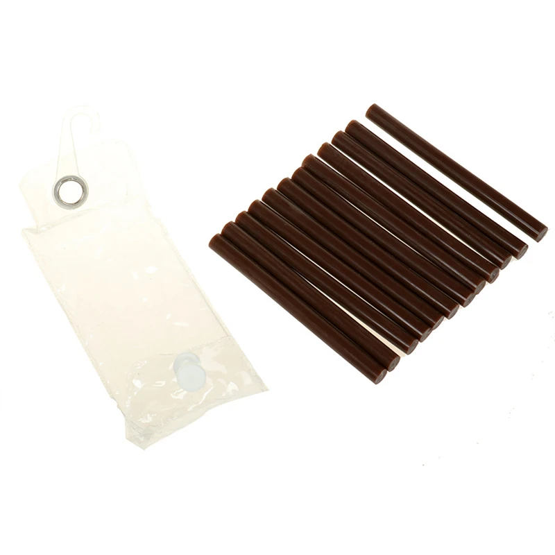 12Pcs/Lot 0.7*10 Cm Glue Sticks Hot Melt Glue Sticks To Make Hair Tress 3 Colors in Stock Bonding For Wig Exten
