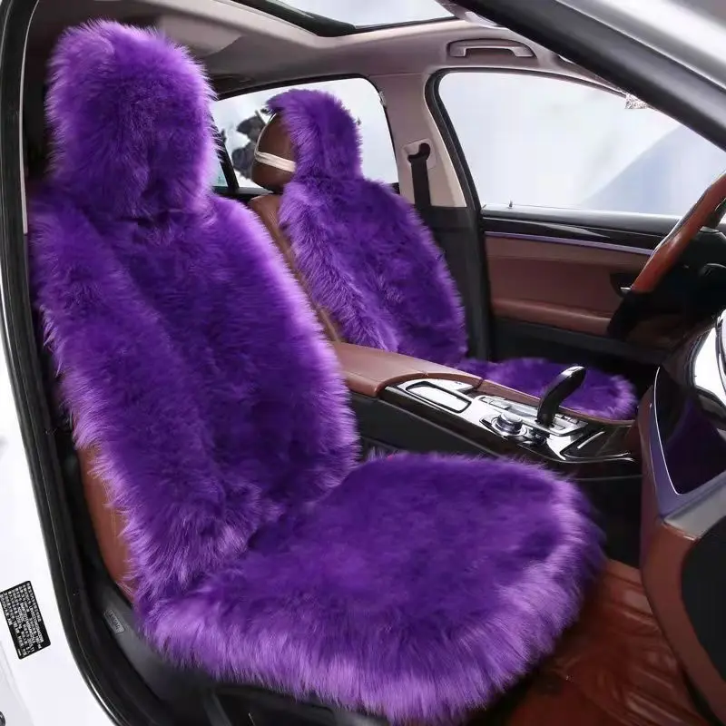 100% Natural Rhinestones Swan Plush Car Seat Cover For Lada Bmw Toyota Audi  Honda Universal Size Cushion Full Set Purple From Jie89, $205.95