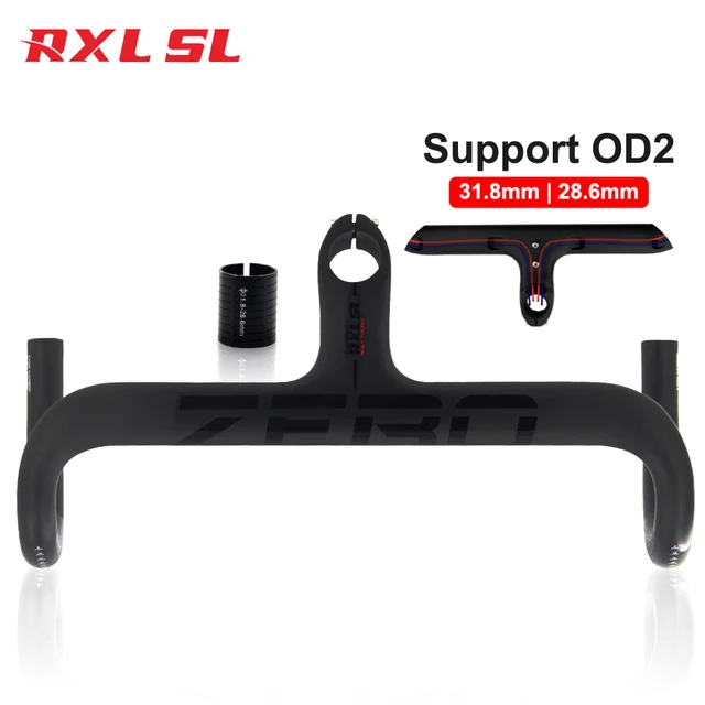 Manillar de bicicleta de carretera RXL SL OD2 de carbono integrado