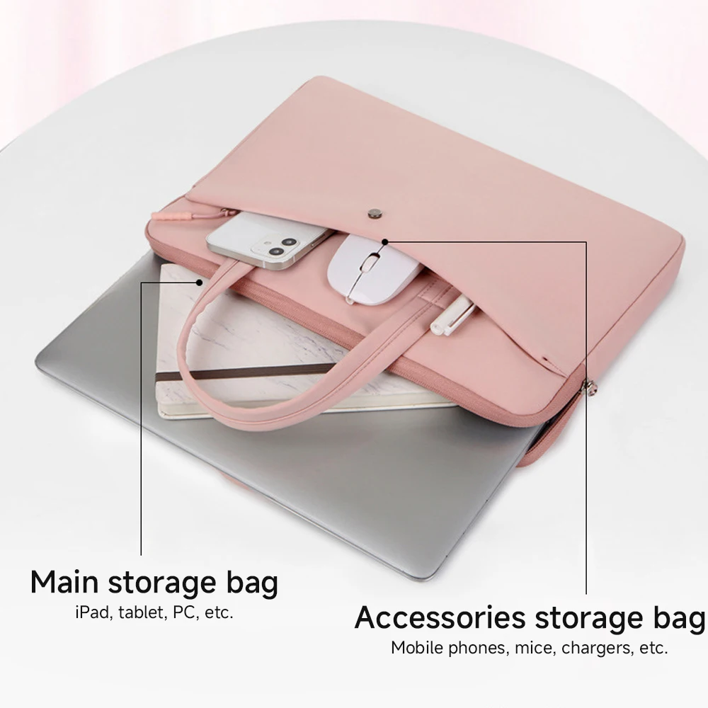 Casepoke-capa para Laptop Feminino Bolsa para Tablet Celular Macbook Air Pro Lenovo Xiaomi hp 13.3 14.6 15.6 - Imagem 2