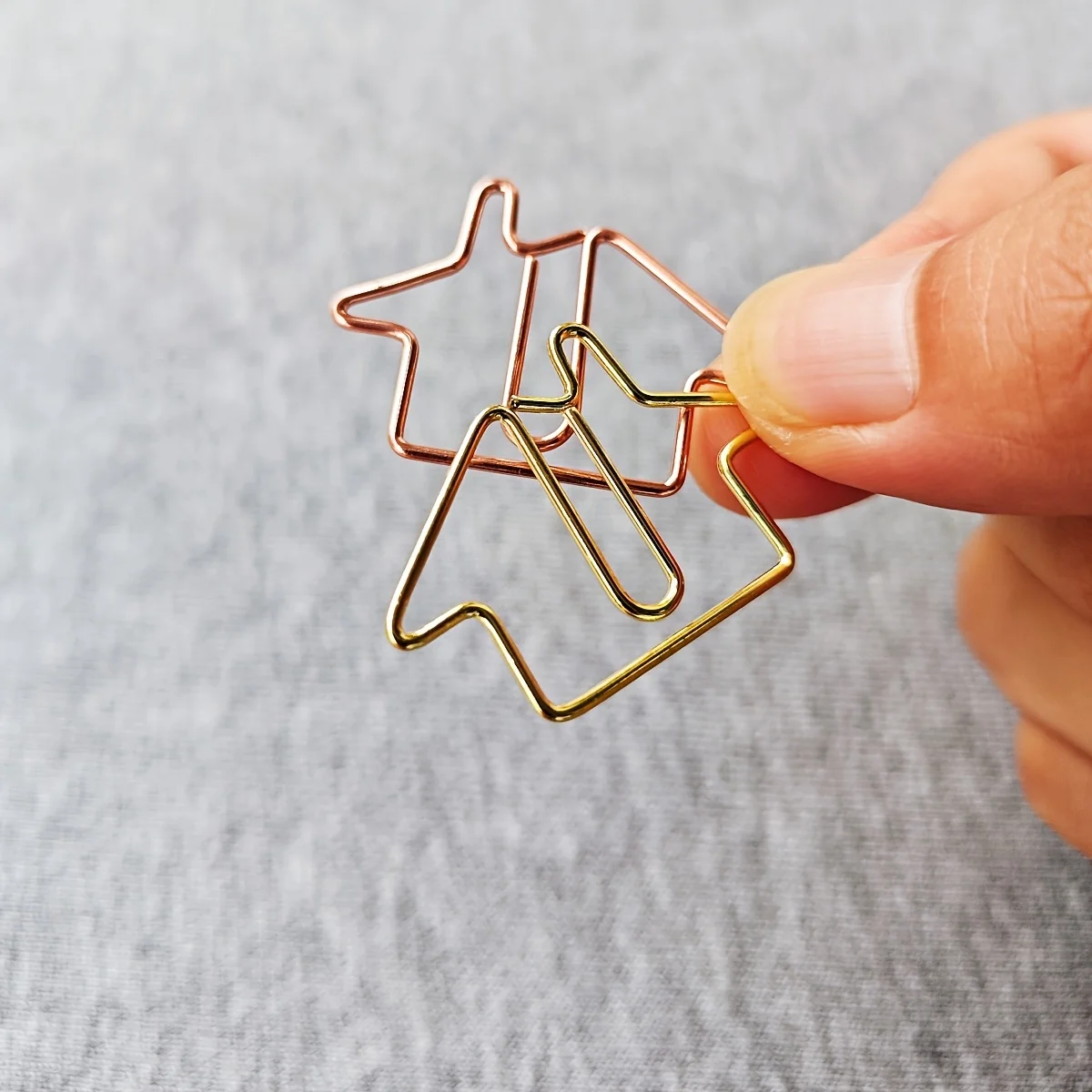 15/25Pcs 집 모양의 종이 클립 사무실 문서를위한 대량 재미있는 정리함 학생 서류 다채로운 파일 액세서리 선물