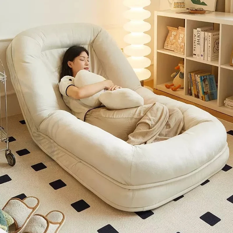 Human Dog Bed Lazy Sofa Foldable Balcony Bedroom