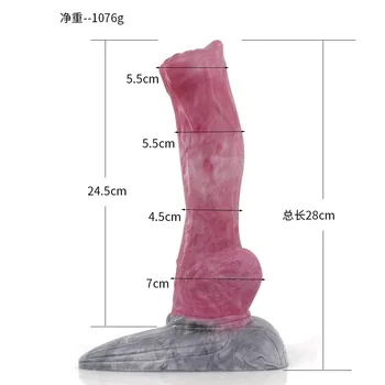 Sex Machine Attachment Senior Silicone Accessories Animal Dog Dildos Anal Plug Strange Tentacle Penis 3XLR Quick Connector Y282 5