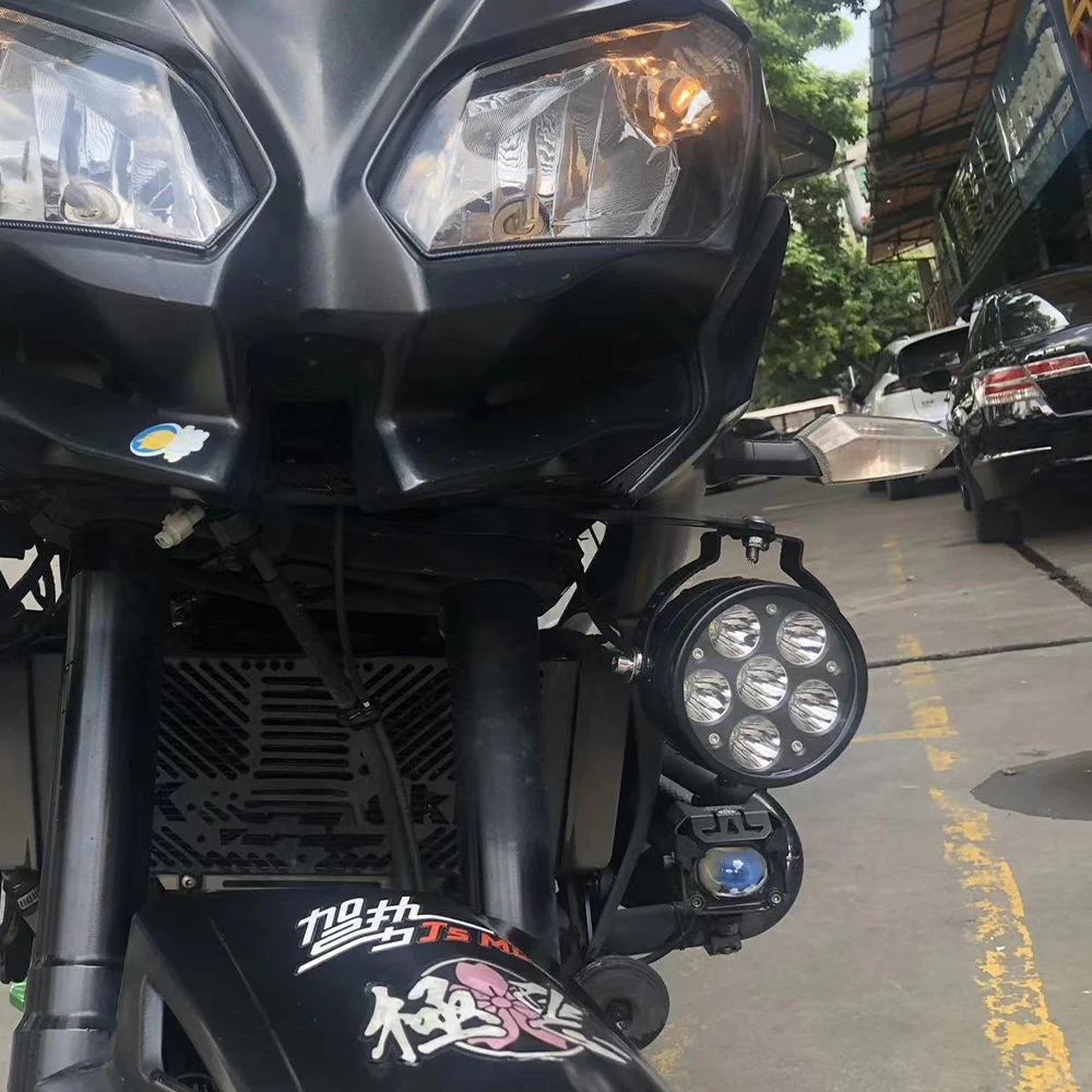 補助LEDモーターサイクルヘッドライト,黄色のフォグライト,bmw