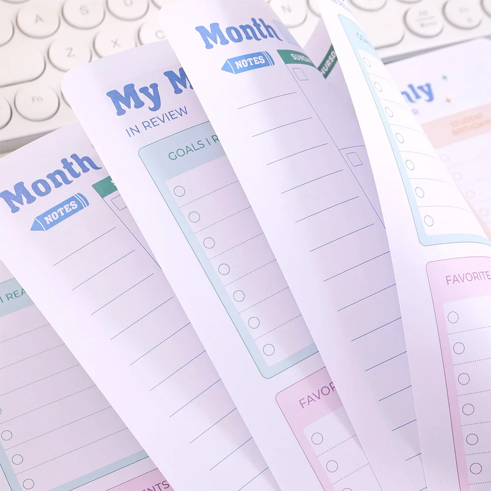 48 Sheets Undated Teacher's Planner With Topic Objective Homework Tasks Summarize Lesson Planner Book For Teachers 3
