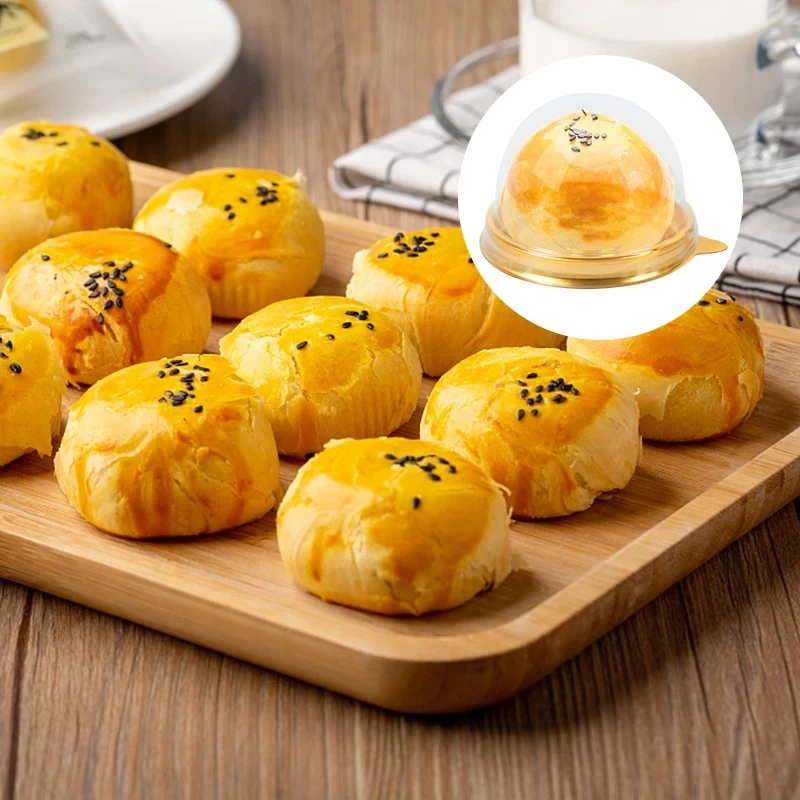 30Pcs Mini Dessert Cake Box Container Muffin Cupcake Packaging Box Wedding Birthday Party Eid Mubarak Ramadan Decor Supplies