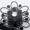 1 Metal Creative Napkin Holder Modern Simple Flower Napkin Holder Suitable for Restaurant Hotel Cafe Vertical Paper Towel Holder 5