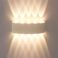 4W 6W 8W 10W Indoor Wall Lamp Modern White LED Wall Light Home Decorative lighting Porch Living Room Bedroom Bedhead Wall Lamps 1