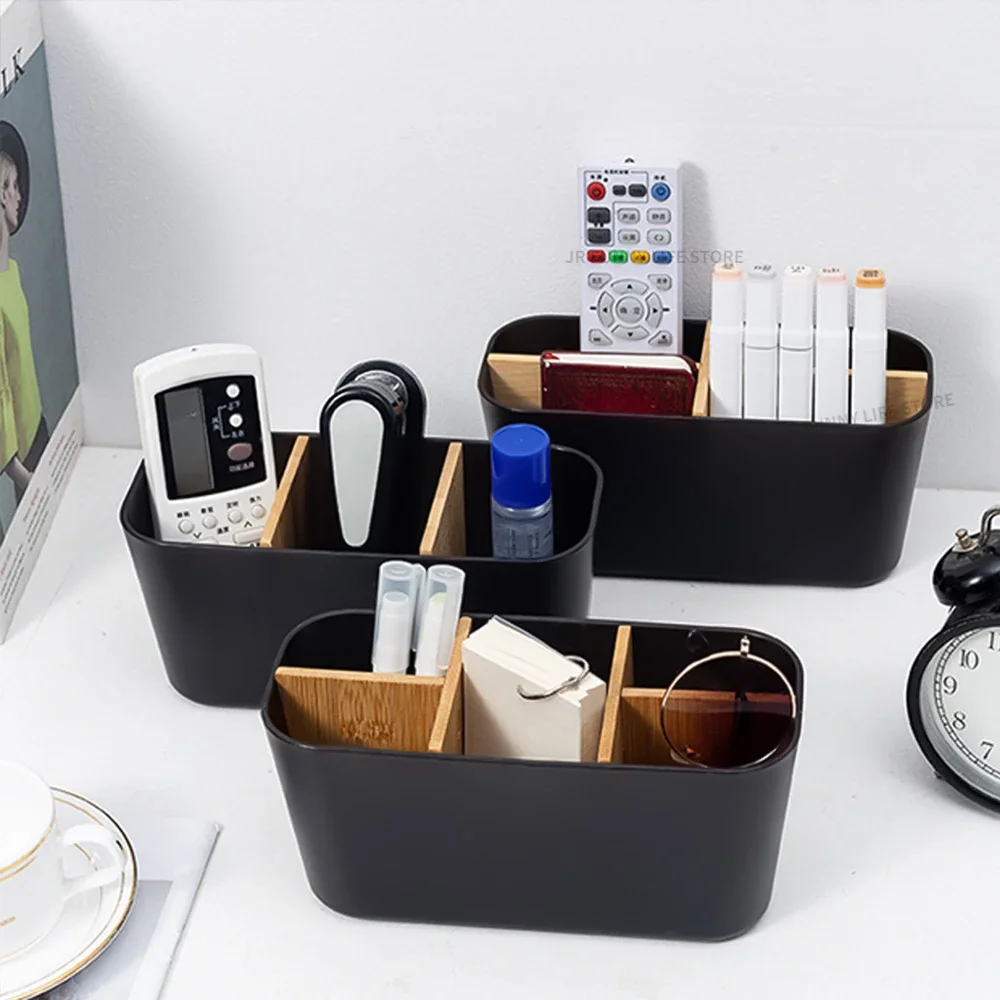 Bamboo Electric Toothbrush Holder Razor Makeup Brush Storage Box Toothpaste Toothbrush Stand Bathroom accessories toothbrush holder