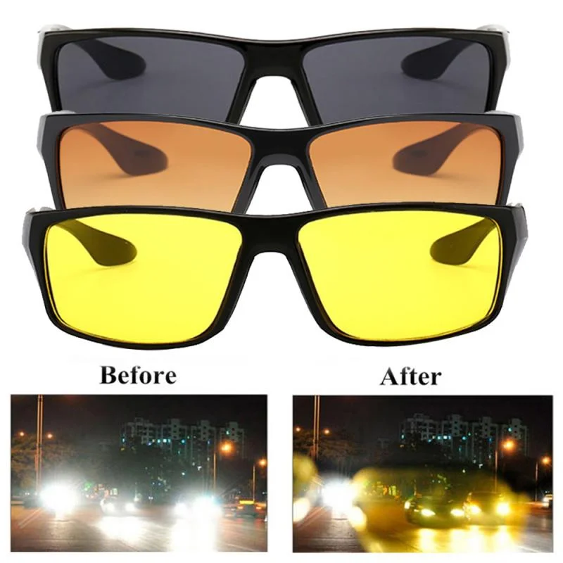 Antiglare Night Vision Driver Goggles Night Driving Enhanced Light Car