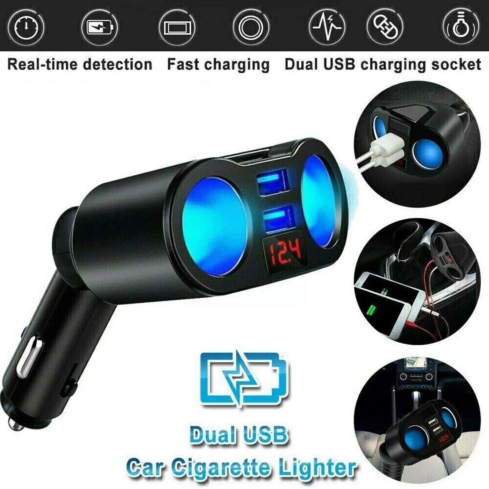  USB ڵ    й , SUV ε   USB , ڵ ׼ B7V1, 12V-24V, 3.1A