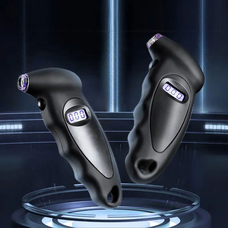 Tire Pressure Gauge Backlight High Precision Digital Tire Pressure Monitoring Car Tyre Air Gauge Meter LCD Display
