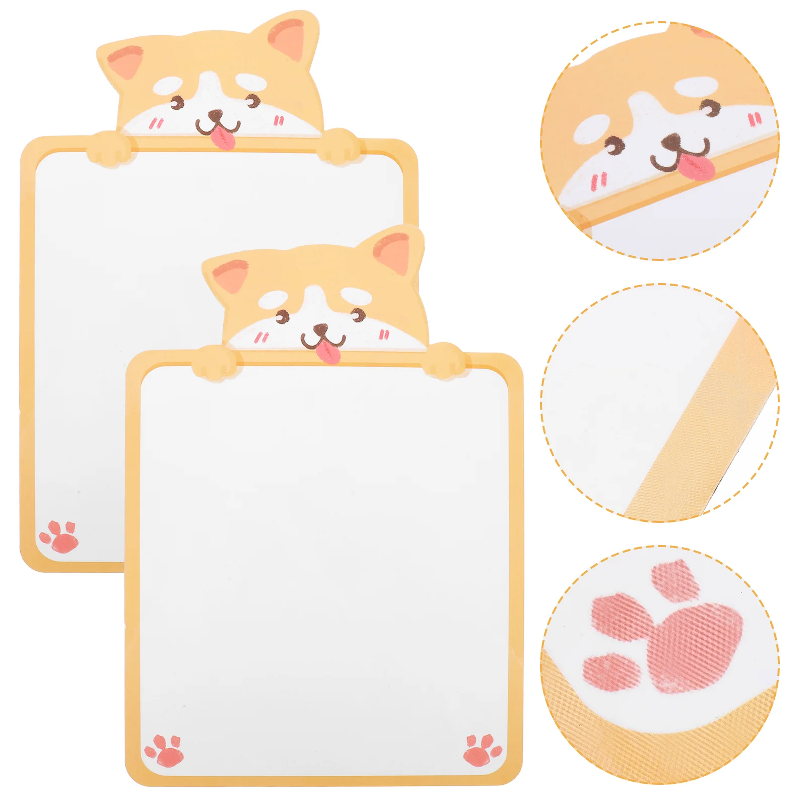 

2 Sheets Magnetic Writing Board List Planning Whiteboard Schedule Message Board Kitchen Message