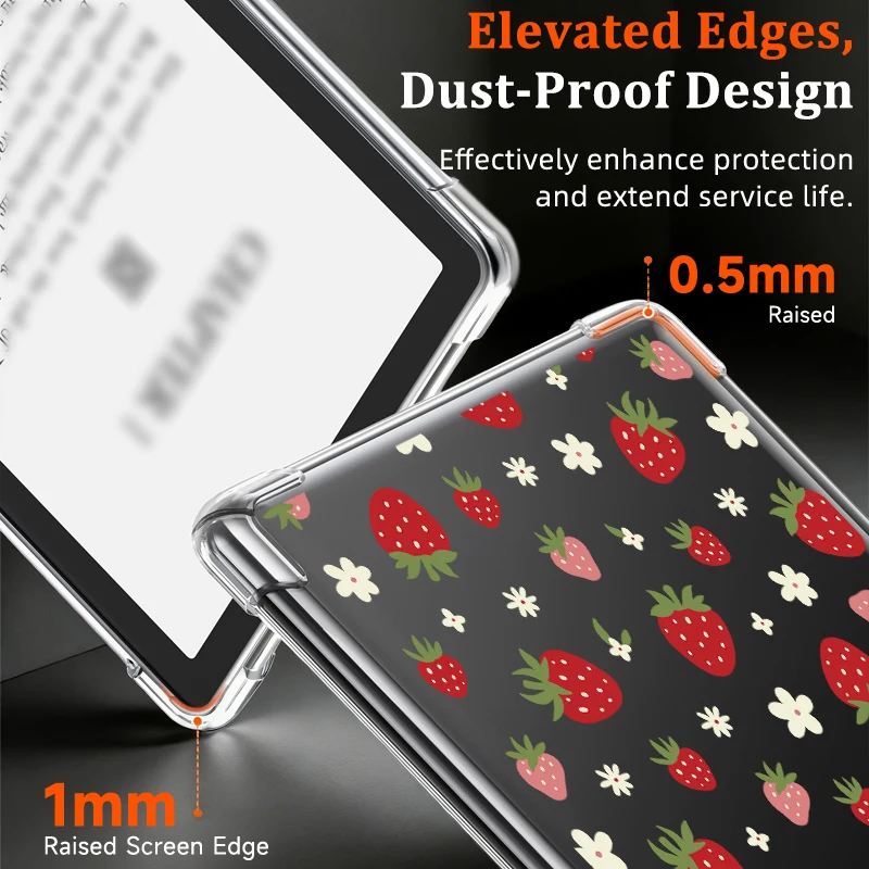 Slim Transparent E-Reader Case - Light Protective Cover