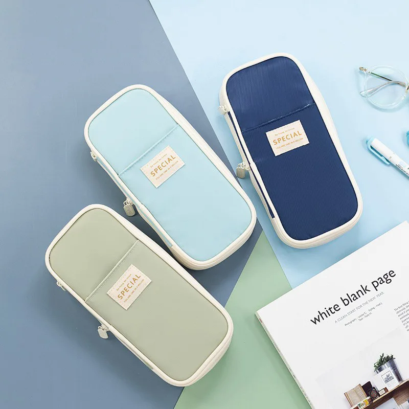 Retractable Pencil Case Large Capacity Multifunctional Stationery Box pencil cases stationery box