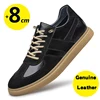 Lift Sneakers Men Elevator Shoes Summer Designer Hidden Heels Heighening Shoes For Male Wedges Insole 6CM Casual Height Shoes 2