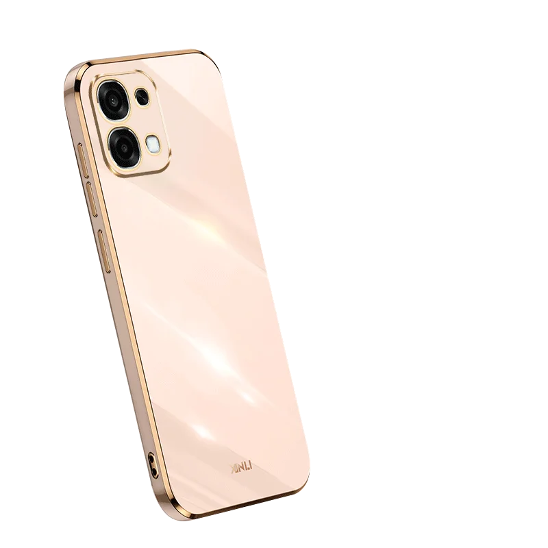 Plating Silicone Bumper Shockproof Matte Phone Case