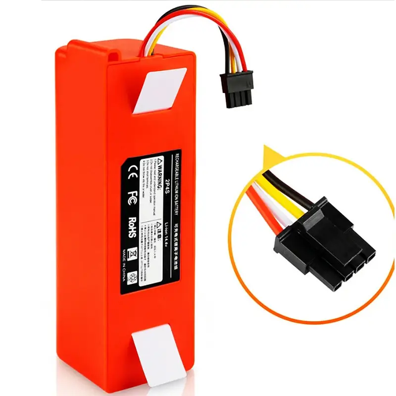 100% Original BRR-2P4S-5200S Robotic Vacuum Cleaner Replacement Battery For Xiaomi Roborock S55 S60 S65 S50 S51 S5 MAX S6 Parts - Image 6