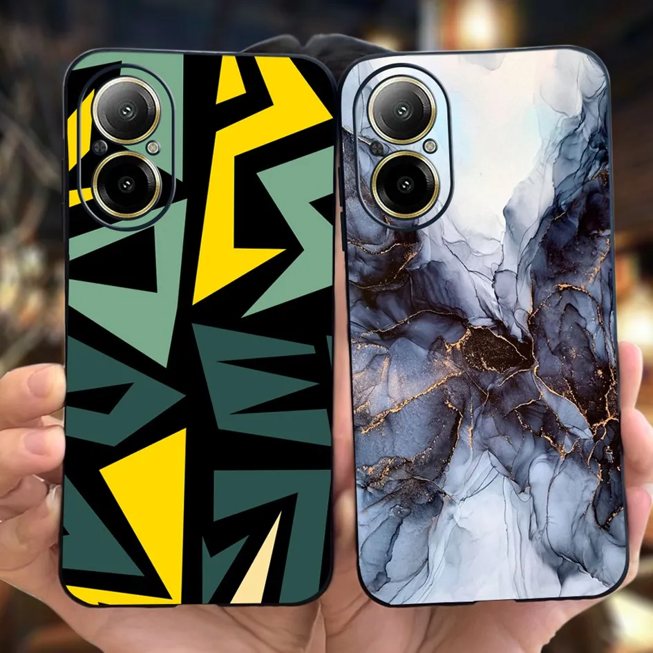 Shockproof Fashion Marble Slim Soft Silicone Phone Case - Protective Shell